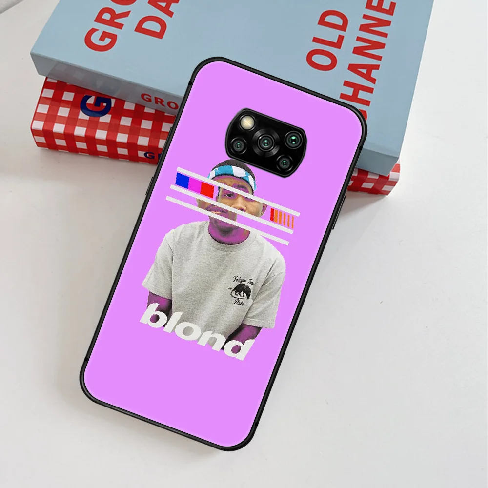 

Frank Blond Ocean Phone Case For Xiaomi Mi Note 10 A3 9 MAX 3 A2 8 9 Lite Pro Ultra black Back Fashion Bumper 3D Funda Pretty