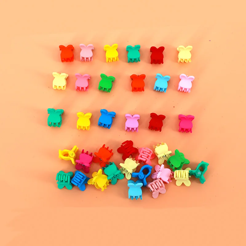 20 шт./компл. новые женские милые разноцветные заколки для волос в форме цветка