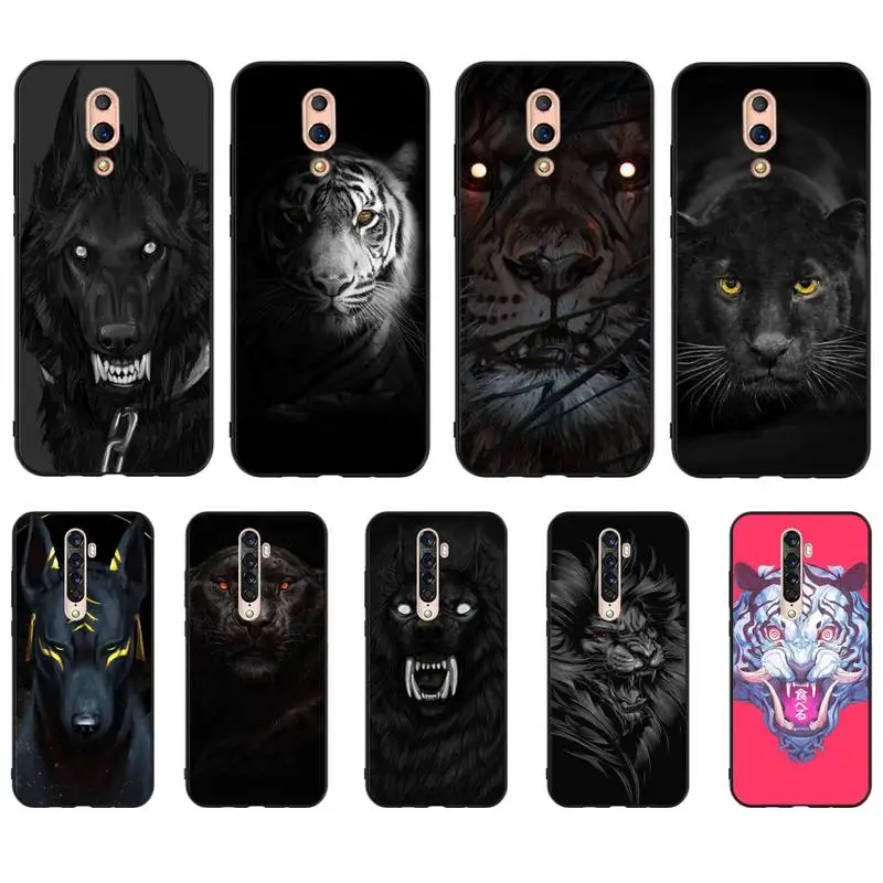Motirunner лев тигр Волк леопард чехол для телефона OPPO A5 A9 A5S A1K A37 F7 F5 F9 RealmeX C2 C3 X2PRo XT 3 5 6Pro