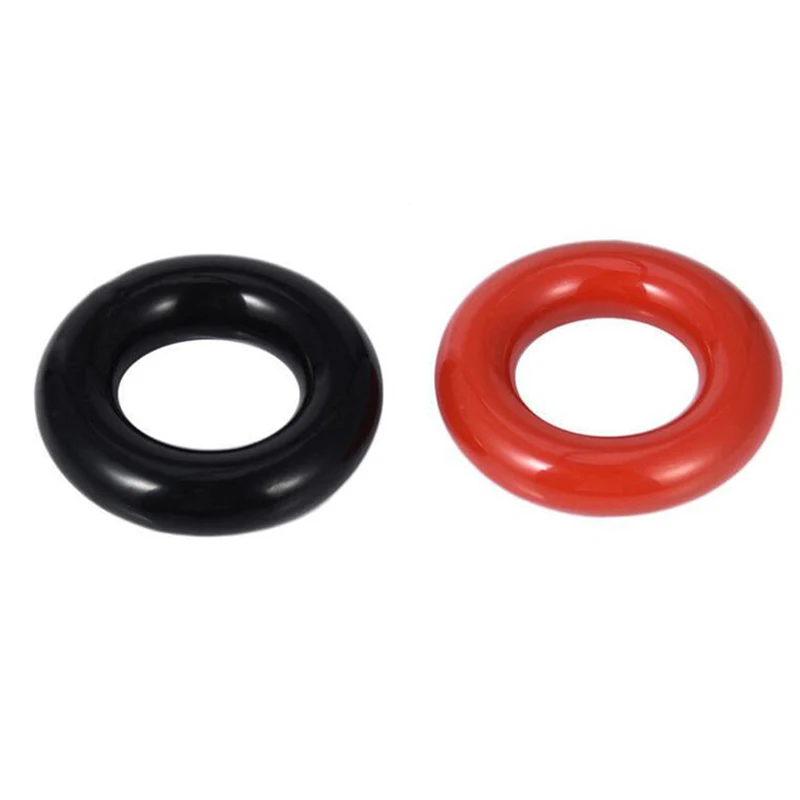 

Round Weight Power Swing Ring for Metal Golf Clubs Warm up Golf Training Aid Black & Red Golfing Weighted Practice Tool