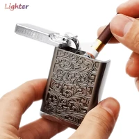 mini portable ashtray outdoor ash holder with lid keychain metal pocket holder smoke ash tray smoking access ash can men gift