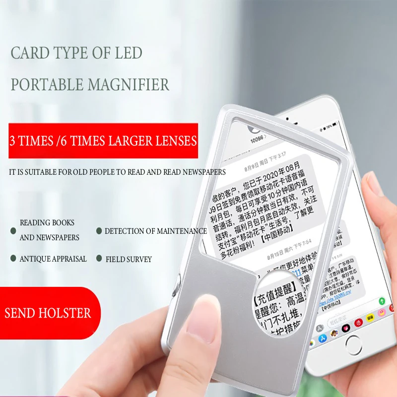 

Обучающие принадлежности 10 раз увеличительное стекло оптическая карта ручной HD мини портативный пожилых людей чтения идентификация антик...