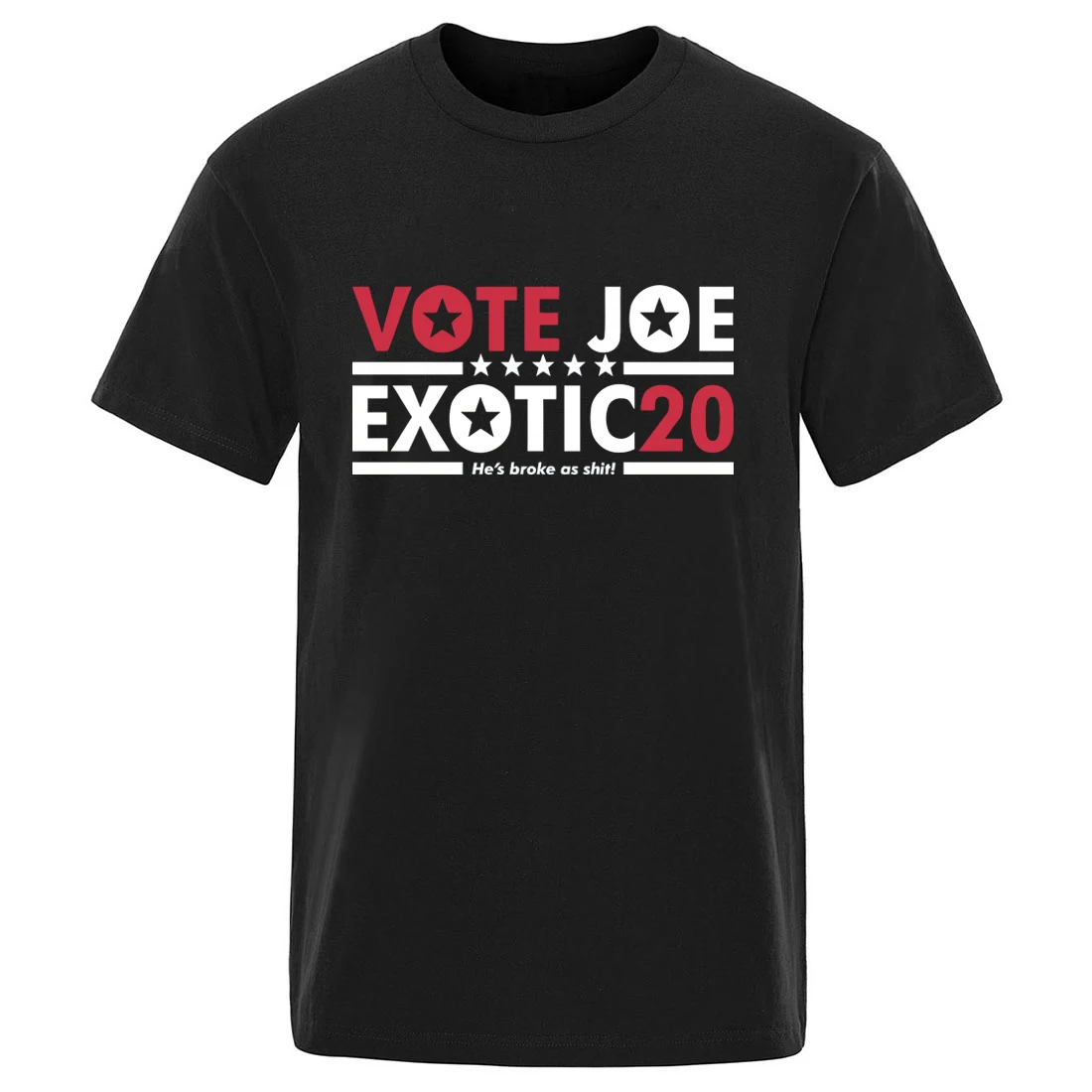 

Футболка мужская с надписью «Vote For Joe», 100% хлопок, с круглым вырезом