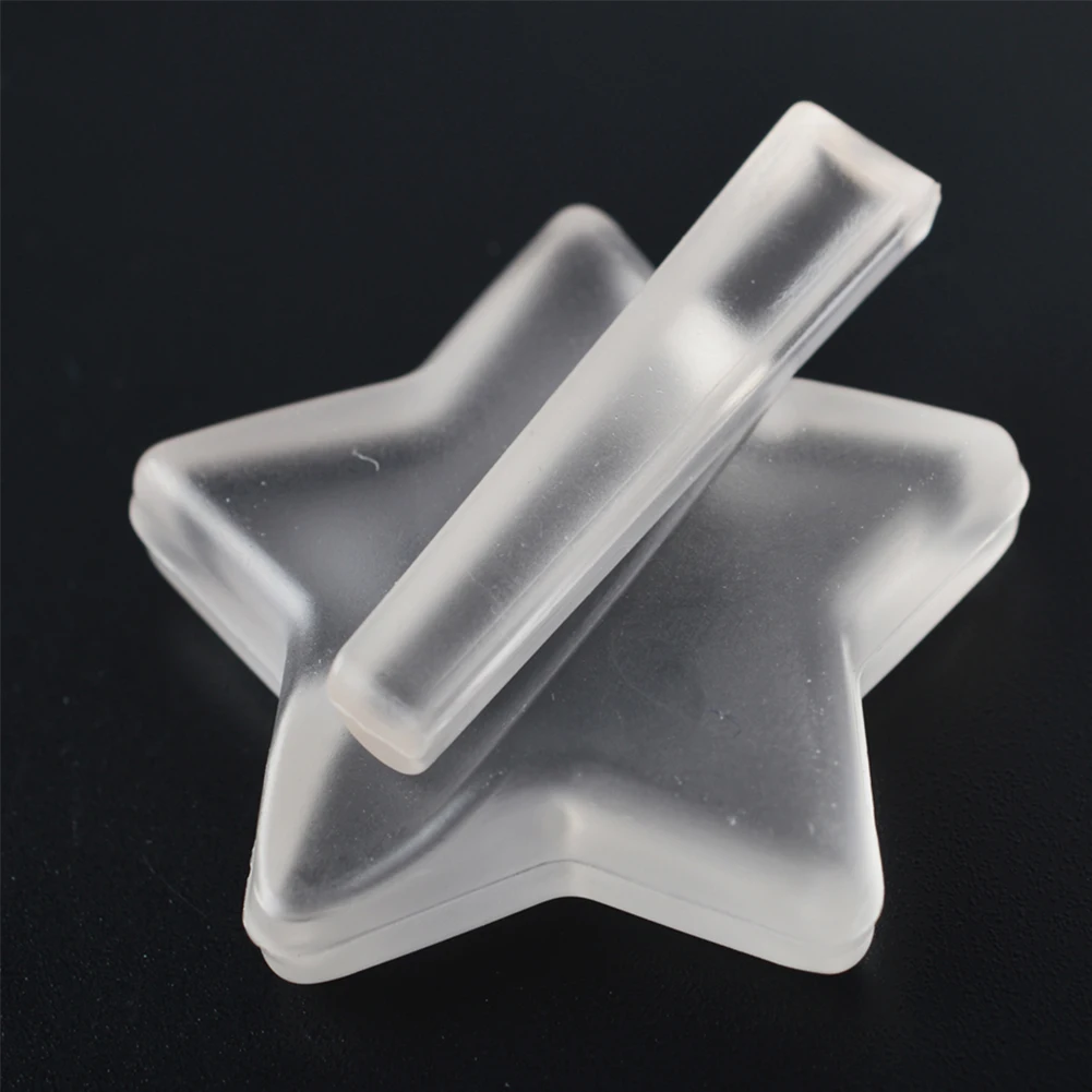 Лидер продаж прозрачная пресс-форма в форме сердца форма для дизайна ногтей
