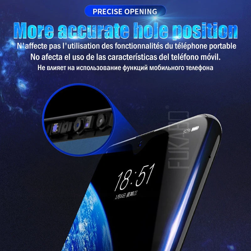 10D Защита экрана для самсунг гидрогелевая пленка samsung Galaxy S10 S9 S8 Plus S10e Note 9 8 гидрогель для samsung A7 A5 S7 EDGE мягкая защитная пленка пленка not стекло