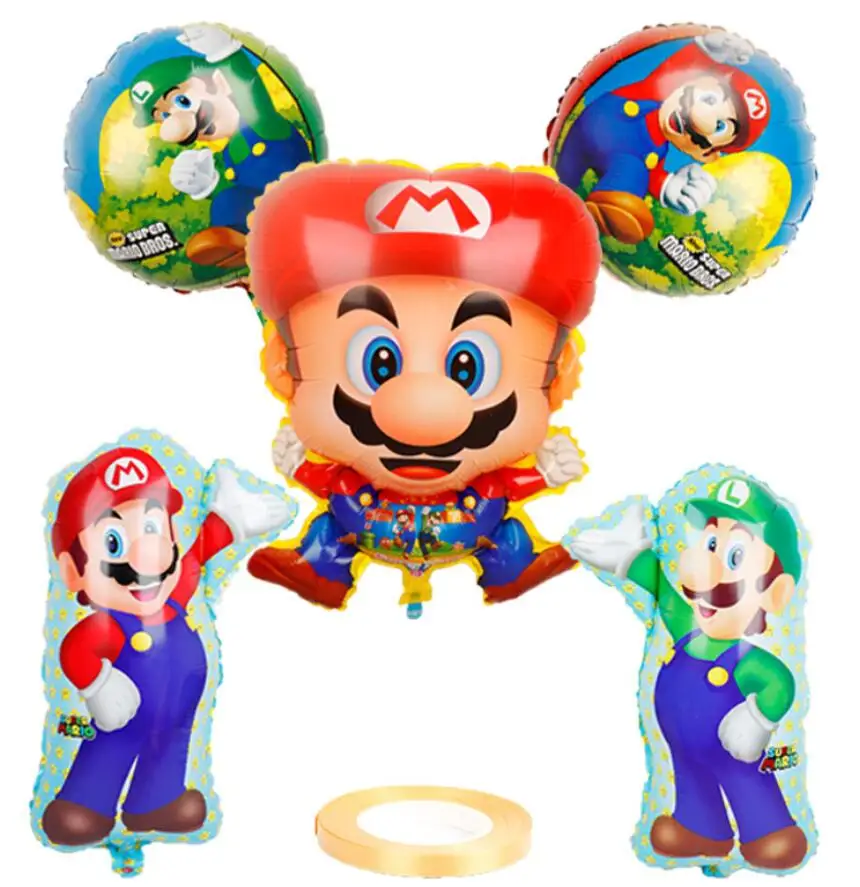 Набор фигурка из аниме Astroboy (Братья Марио Луиджи игра фигура надувные воздушные