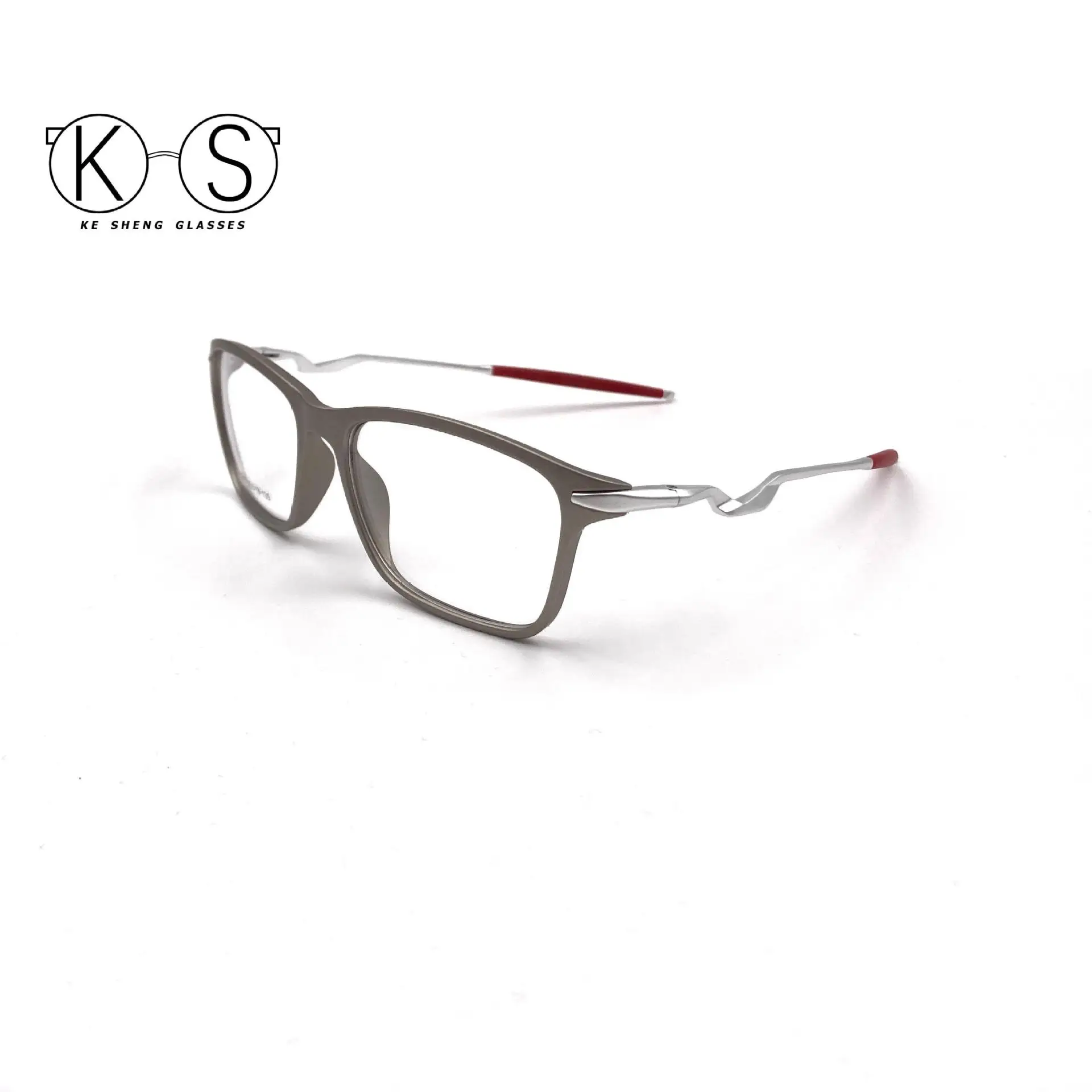 

New Sports Glasses Flat Glasses Full Frame Glasses Frame with Glasses TR90 Glasses Aluminum Magnesium Feet 5811