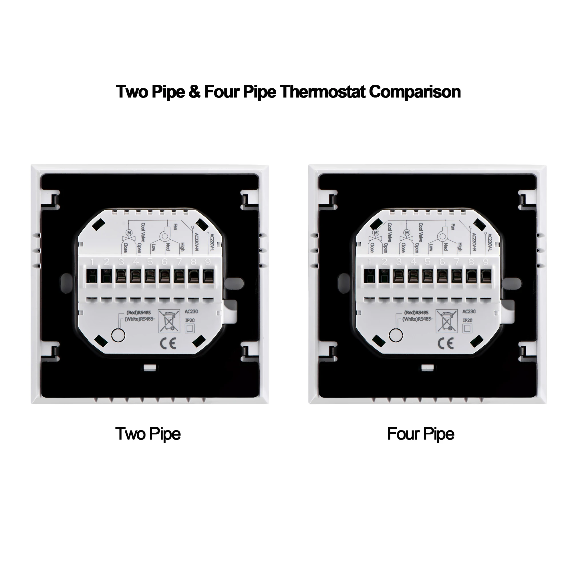 Wi Fi центральный термостат кондиционера регулятор температуры 2 трубы 4 3 скорости