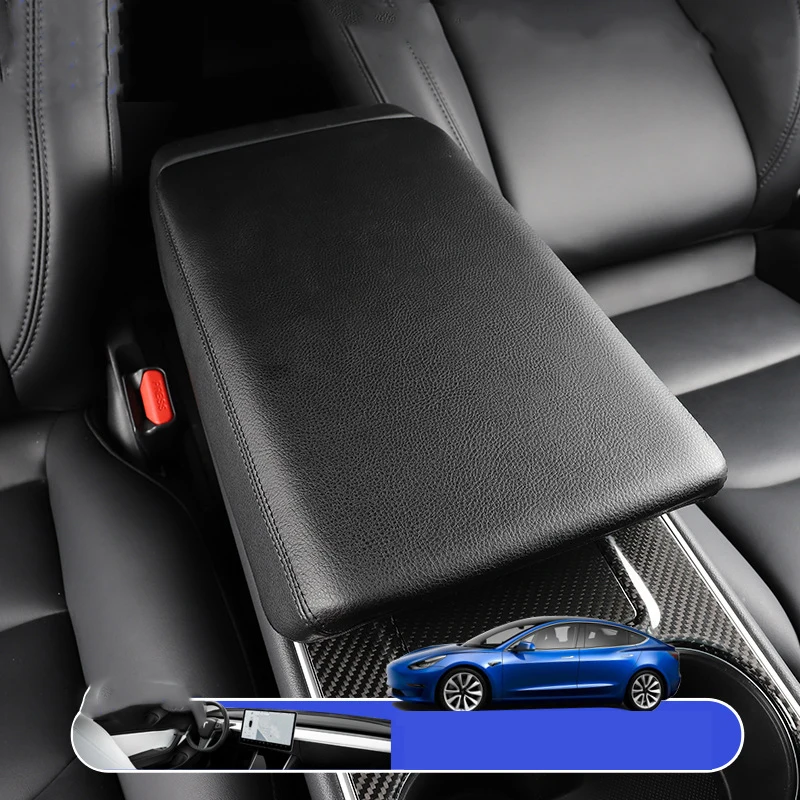 

Suitable For Tesla Model 3 Y Central Armrest Box Protective Cover Central Control Cover Interior Modification Accessories