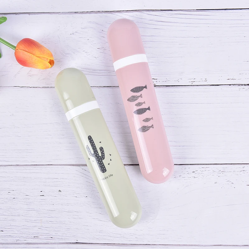 

Portable Toothbrush Cover Holder Outdoor Travel Camping Toothbrush Box Case Bathroom Product