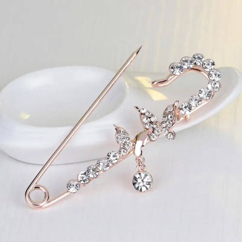 Винтажная брошь женская модная хиджаб булавки и броши для женщин значок с