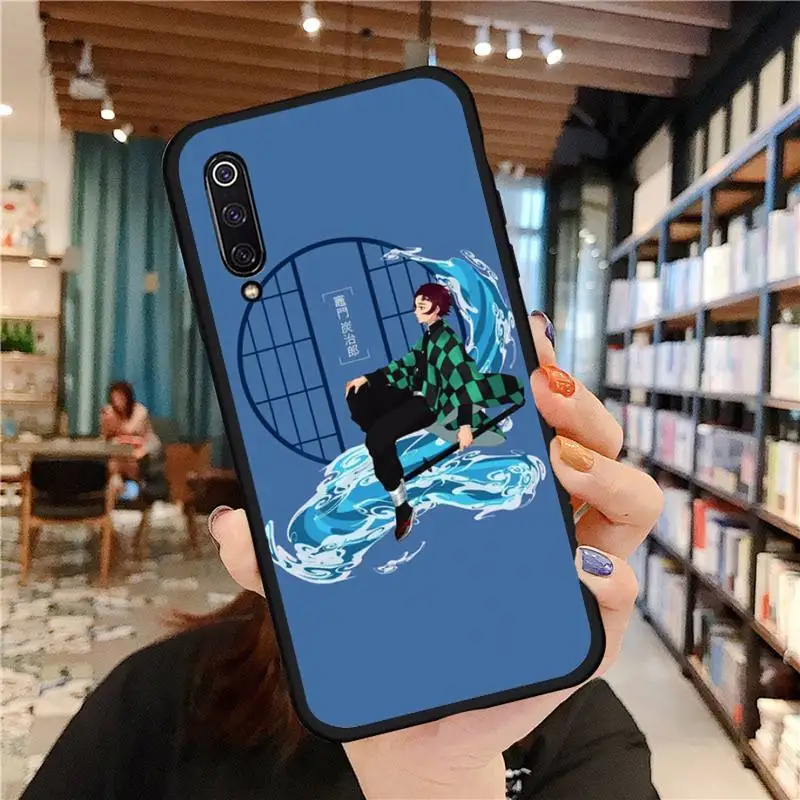 

Anime Demon Slayer Phone Case For Xiaomi Redmi 7 9t 9se k20 mi8 max3 lite 9 note 8 9s 10 pro Soft silicone cover funda