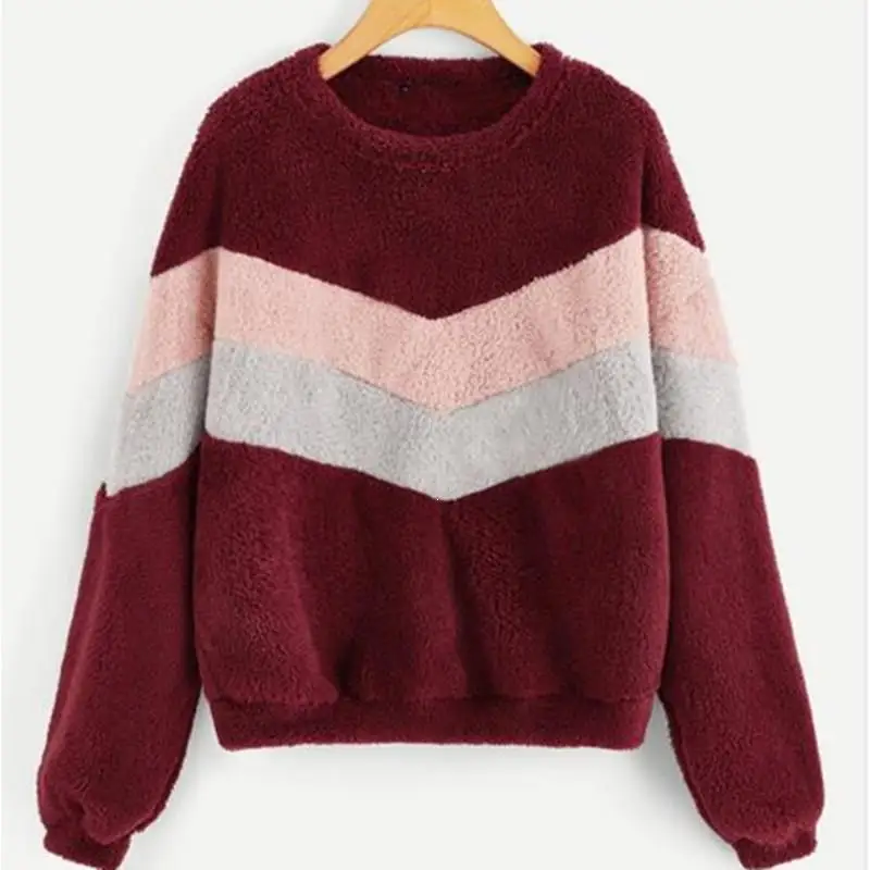 Горячая Распродажа 2019 модный осенний женский свитер с цветными блоками для