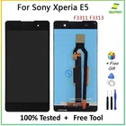 Качественный ЖК-дисплей AAA для Sony Xperia E5, ЖК-дисплей, сенсорный экран, дигитайзер, сборка для Sony Xperia E5 F3311 F3313 с инструментами