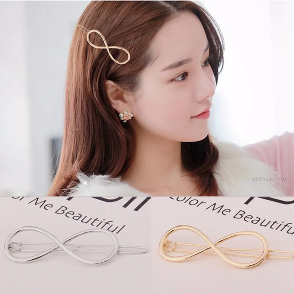 

Fashion Women Hair Clips Hair Pin Barrette Hairpin Headband Styling Accessories Perfect Gift For Girls Silver Gold Color