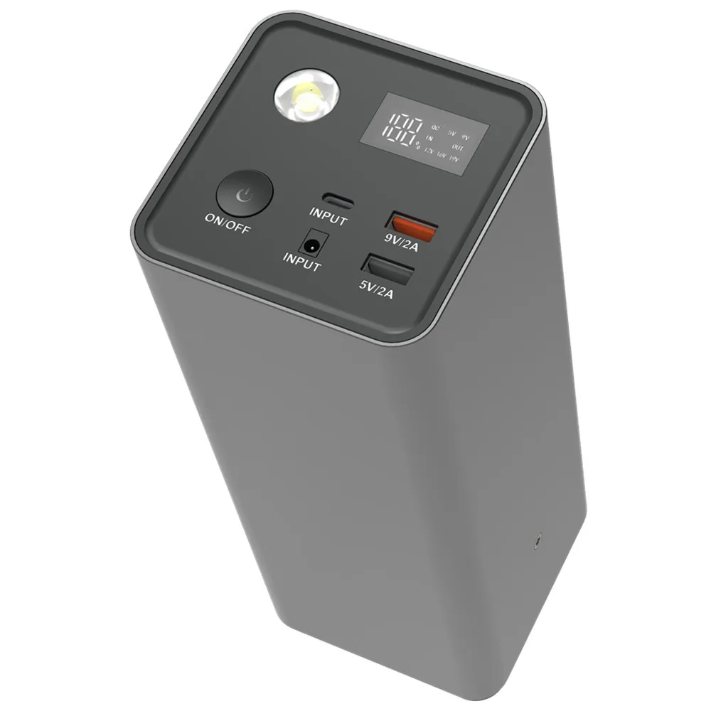 Multifunctional 220V AC Power Station USB Quick Charge Bank Wild Camping Portable Mobile Emergency Battery SOS Lighting | Автомобили и