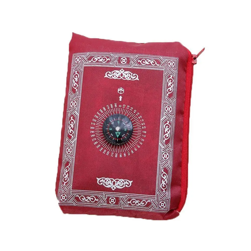 

Muslim Prayer Rug New Waterproof Muslim Travel Pocket Compass Mat with Prayer X7M7