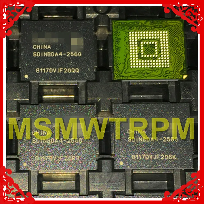 SDINBDA4-256G BGA153Ball EMMC 256 GB мобильного телефона памяти и подержанных протестировал OK