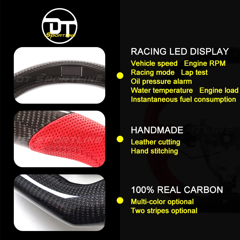 Рулевое колесо из углеродного волокна для LEXUS led индивидуализированное ES IS GS NX RX CT