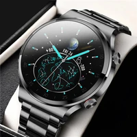 2021 smart watch men 1 28 inch full touch screen ip68 waterproof bluetooth 5 0 sport fitness tracker smartwatch for android ios