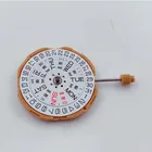 Женские часы, Япония, новый оригинальный GM00, кварцевый механизм, три иглы, двойной календарь, стержень без батареи