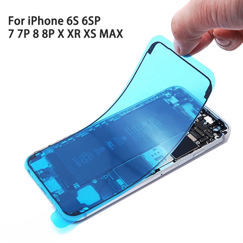 Клейкая лента для iPhone 6S 7 8 11 Pro Plus X XS MAX XSM XR водонепроницаемый стикер с рамкой ЖК
