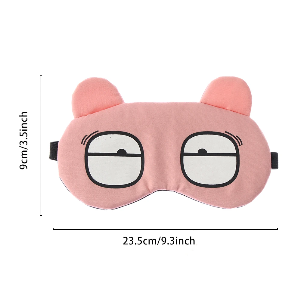 3d-маска для глаз с мультяшным животным повязка на глаза отдыха сна массаж