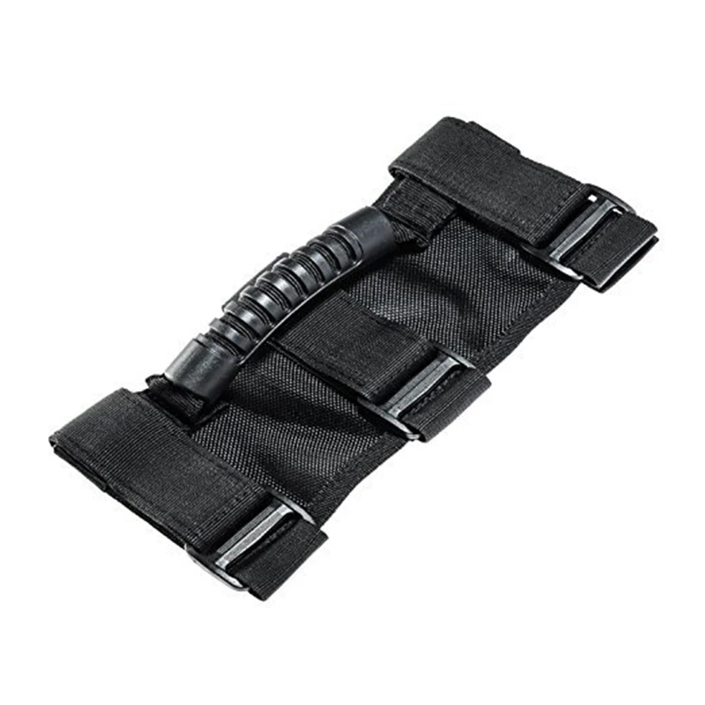 

Grab Handle Set Compatible With Jeep Wrangler TJ YJ JK Easy-to-Fit 3 Straps Design For 1987-2020 Models