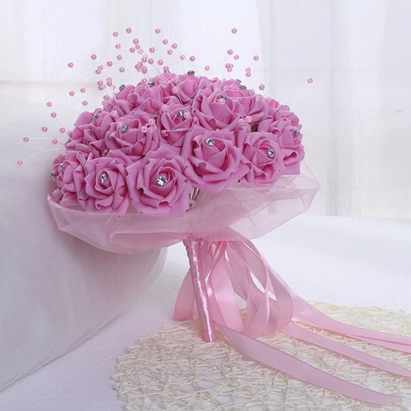 

20Pcs Pearl Beads Wire Stems Wedding Decoration Diy Jewelry Accessories Bridal Bouquet Bridal Boutonniere Home Free shipping
