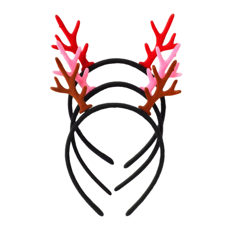 Noel Elk Hairband Горячая Рождественская повязка на голову Санта Рождественские