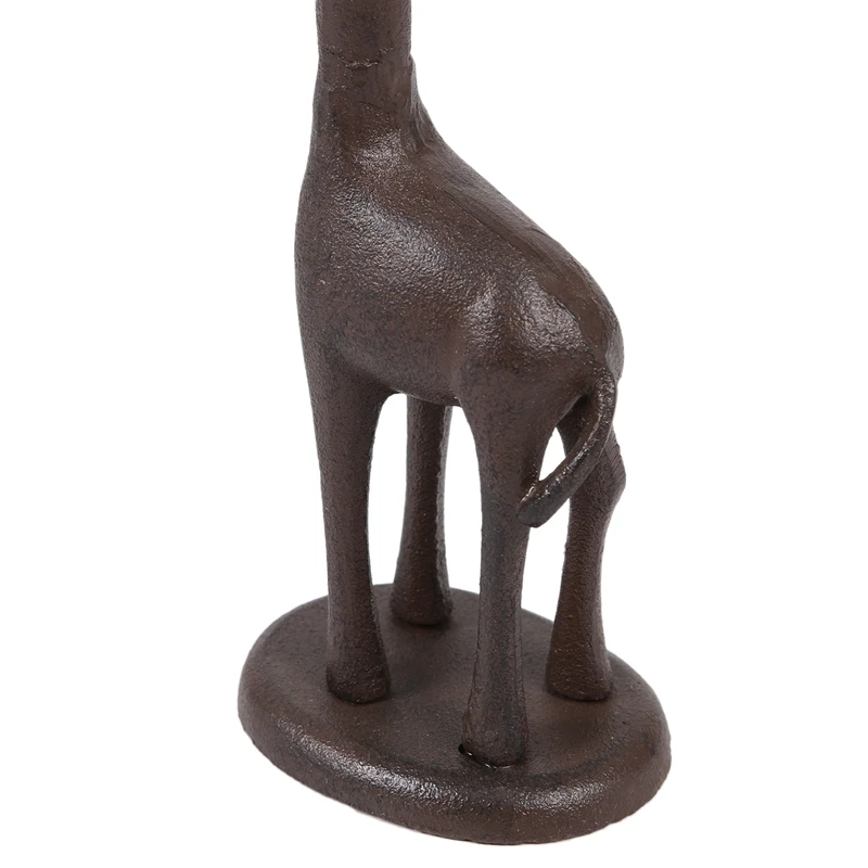 

Paper Towel Holder Free Standing Toilet Paper Holder Cast Iron Giraffe Paper Holder Versatile Decorative Bathroom Toilet Paper