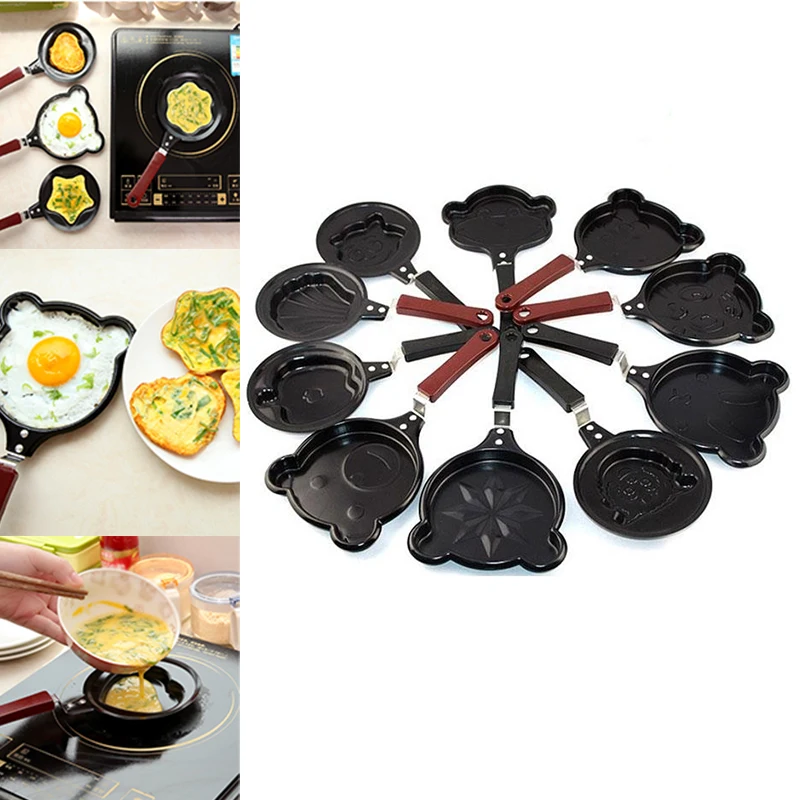 Блинница блинница сковорода для яиц Takoyaki мода мини завтрака плита фритюрница