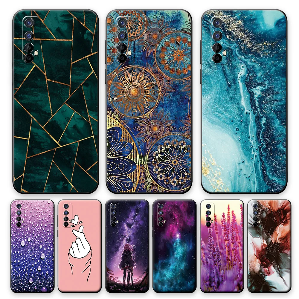 realme 7 case cover on realme 7 tiger silicone phone case for realme 7 soft tpu phone case on oppo realme 7 realme7 back bumper free global shipping
