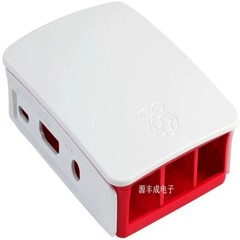 

Чехол Raspberry Pi красного и белого цвета подходит для Raspberry Pi 3-го поколения