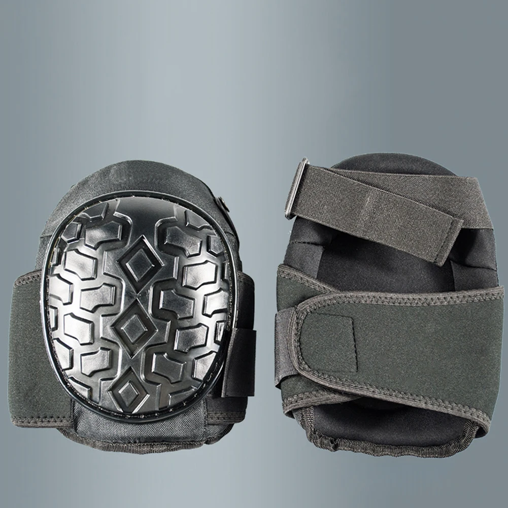 1 Pair Construction Job PVC Housework Outdoor Leg Protector Knee Pads Non Slip Cushion Gardening Portable Thickened Gel