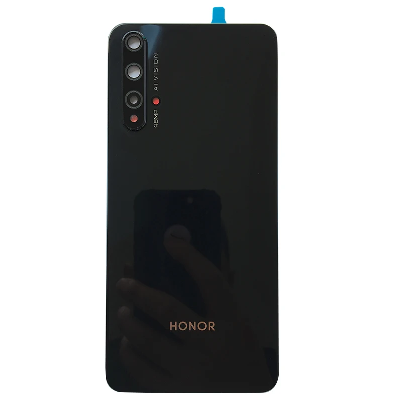 BINYEAE новая Оригинальная Стеклянная Крышка батарейного отсека для Huawei Honor 20 задняя