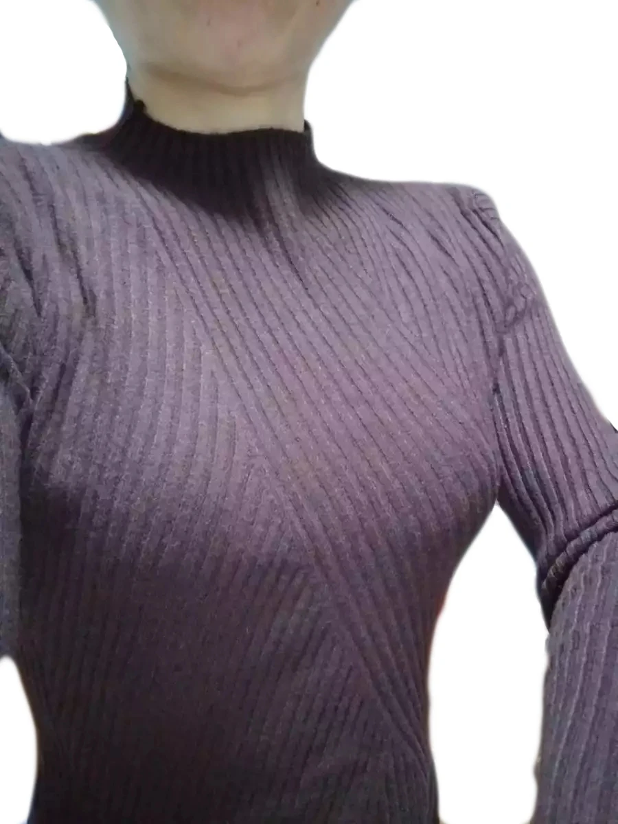 Dark brown Thicken Повседневное 4XL размера плюс плотный Высокий воротник тонкая талия женское вязаное платье халат Новое теплое зимнее рождественское платье-свитер средней длины - Цвет: Dark brown Thicken