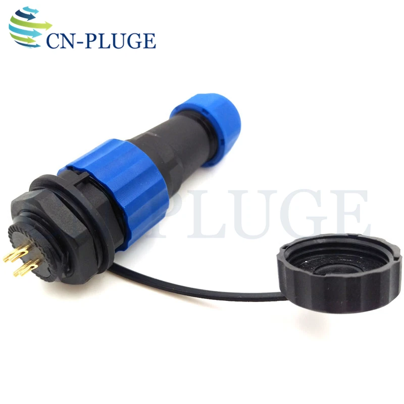 SP16 4 контактный светодиодный Мощность Панель крепление разъем Водонепроницаемый