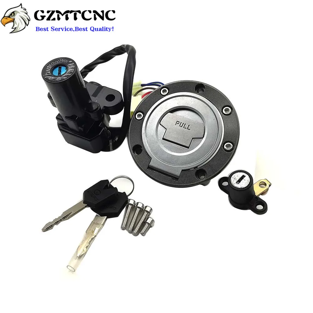 Замок переключателя зажигания крышка для топливного бака затвора газа Yamaha R6 03-05