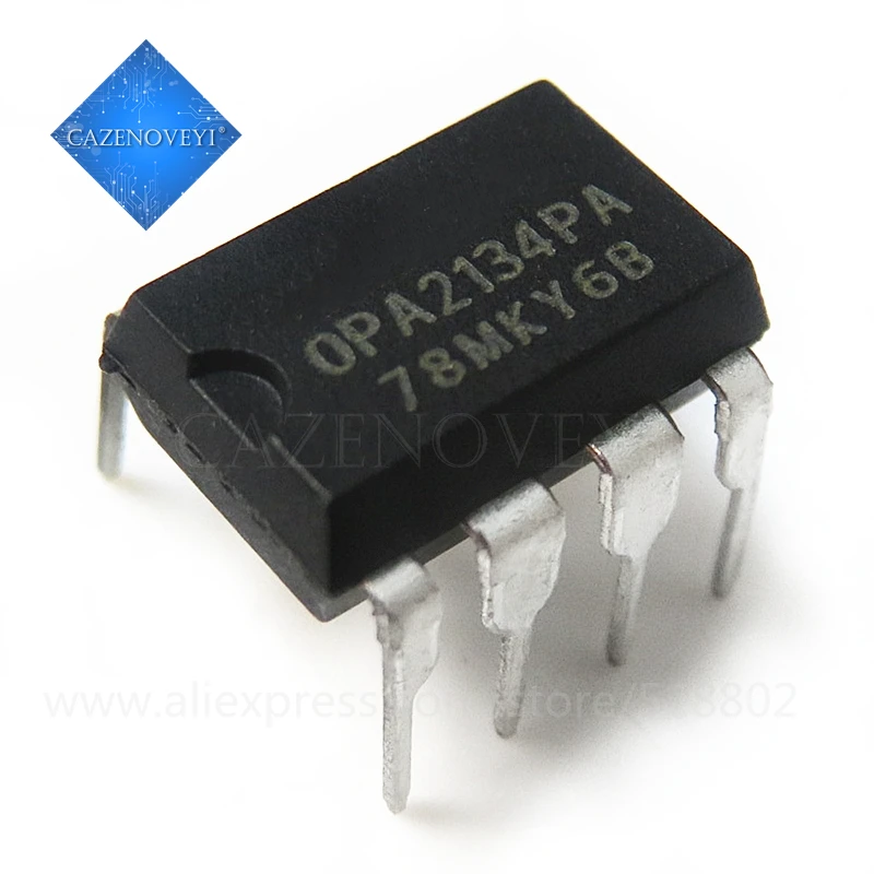 5 шт./лот OPA2134PA OPA2134 DIP 8 в наличии|Интегральные схемы| |