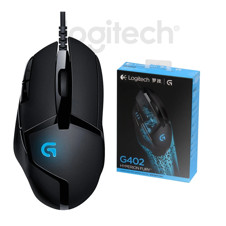 Оригинальная Проводная программируемая игровая мышь lotech G403/G502/MX518/G402/G302/G102/G300s RGB игровая офисная Поддержка мыши Настольный Lap