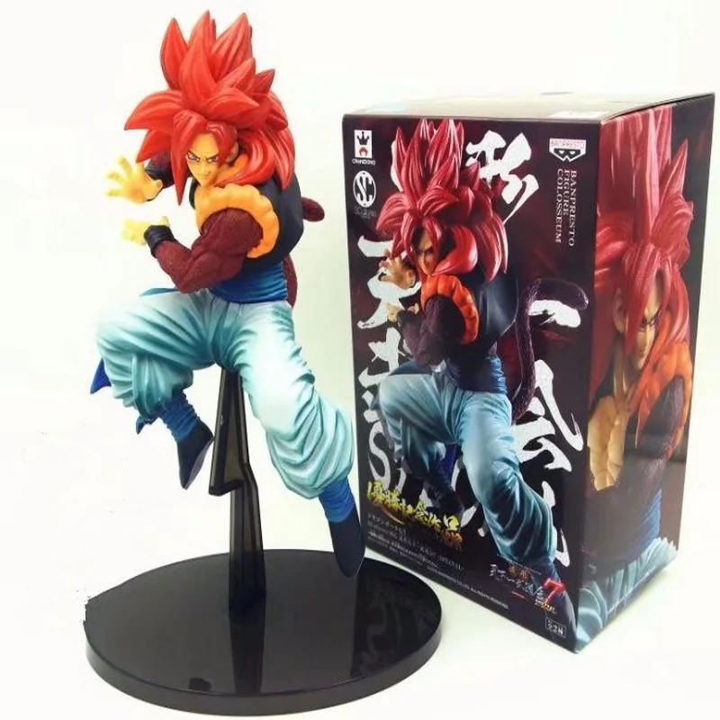 Новый 19 см коробка Figuarts Супер Saiyan 3 Сон Гоку ПВХ Фигурки Dragon Ball Z Коллекция Модель