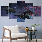 Картина на стену из холста LOL unforgive yasuo and the Unforgotten Yone, Декор для дома, игра Лига Легенд, плакат, картина на стену