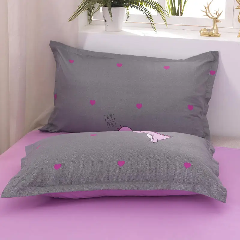 

Bed Linens kawaii Bedding Set Printed Cute Dinosaur Children King Size Twin Full Duvet Cover Sets Queen Quilt Covers Bedclothes