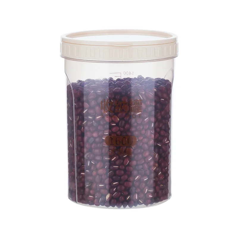 

3PCS 500-1600ml Kitchen Storage Box Sealing Food Storage Container Preservation Fresh Container Milk Powder Storage Tank ZL864