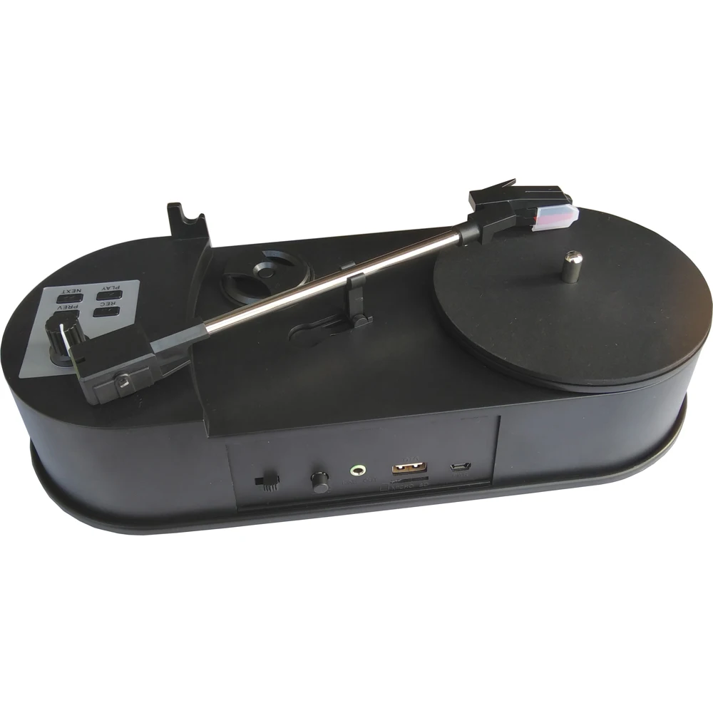 Turntable Player converter, converts vinyl music to digital mp3, no computer required.can playback recorded music directly