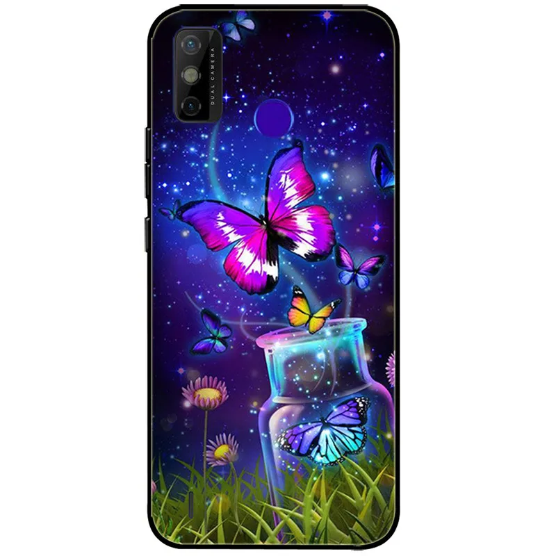 Для ZTE Blade A51 чехол A 51 Coque Мягкий силиконовый для задней панели телефона s TPU Funda