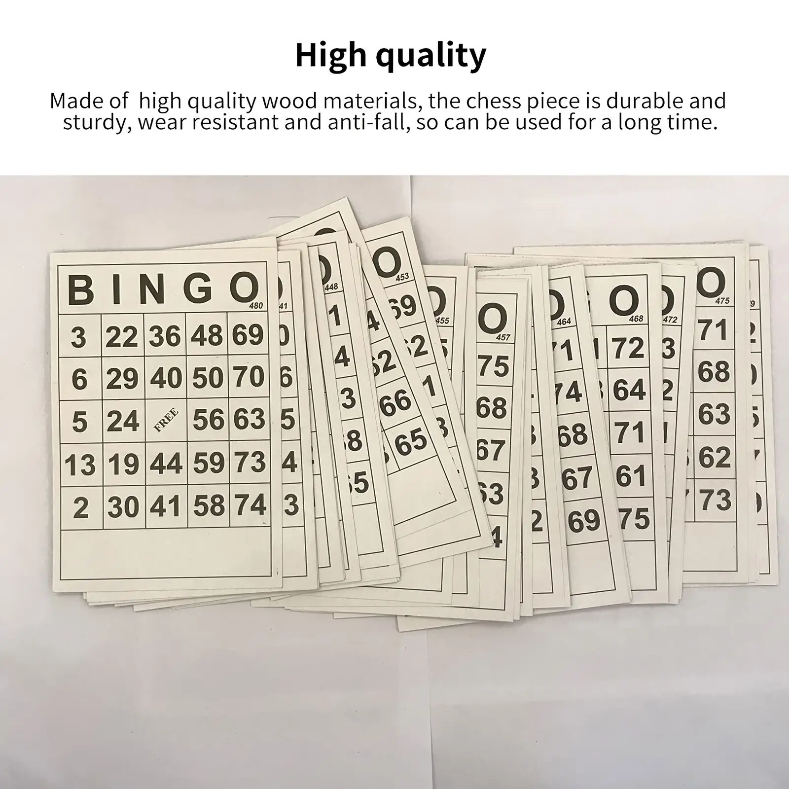 

Classic Wooden Bingo Game Parts Solitaire Card Fun Games Adults And Children Family Party Games Board Activities Party Toys