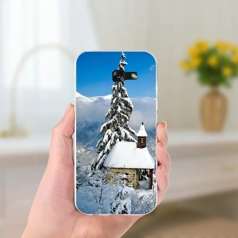 Красивые пейзажи природы мягкие ТПУ Силиконовые чехлы для телефонов Samsung Galaxy A3 A5