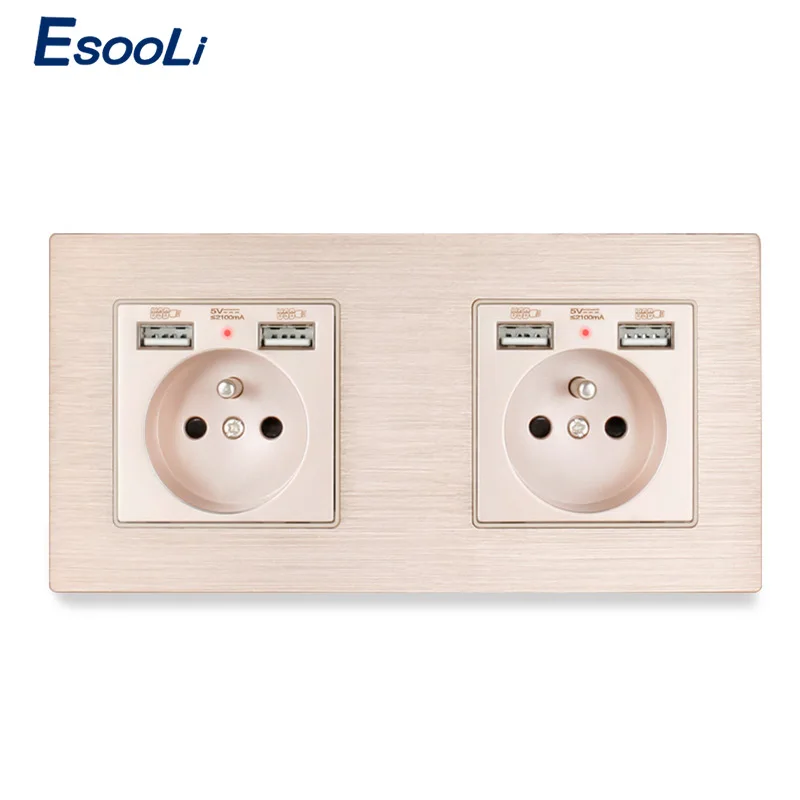 Esooli французский стандарт черная алюминиевая металлическая панель настенная